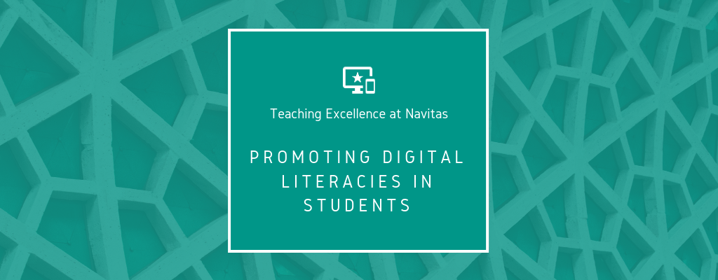 Promoting digital literacies in students