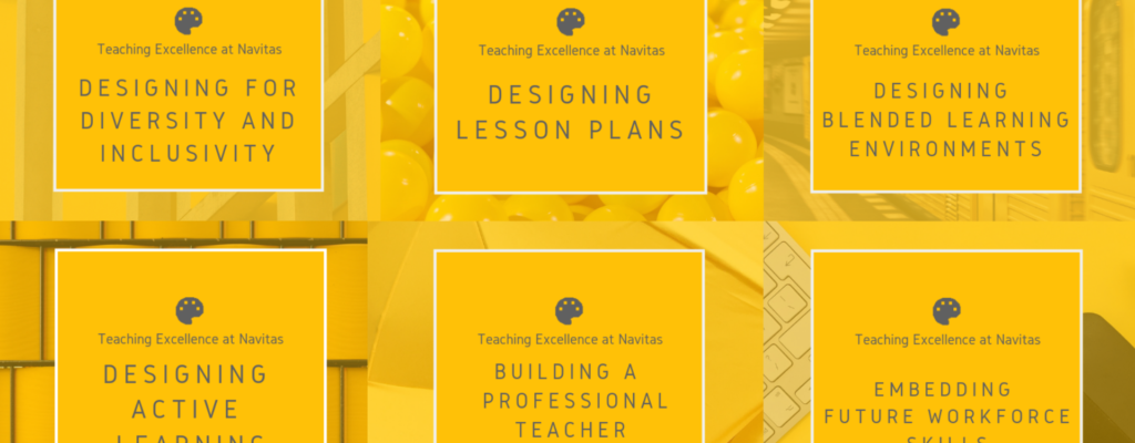Designing learning and teaching (yellow)