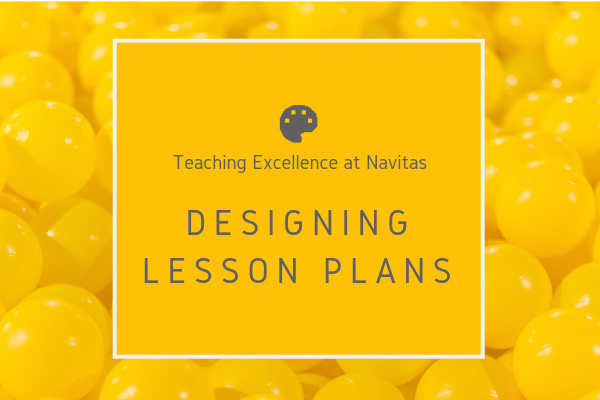 Designing lesson plans 5